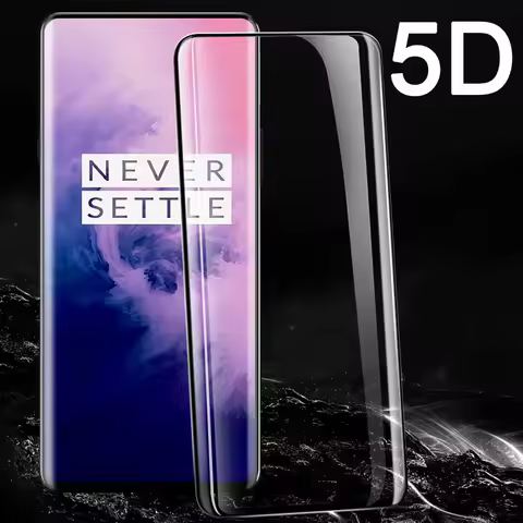 5D curved tempered glass for Oneplus 7 pro 7pro screen protector on one plus 7 pro oneplus7 pro prot