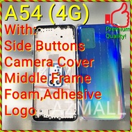 (2 Colors) NEW ORI Full Housing On Off Volume Buttons Frame Battery Camera Cover Oppo A54 (4G) /CPH2