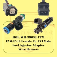 Fuel Injector Adapter Connector Socket EV6/EV14 TO Bosch EV1 Type (Price For 1SET 4PC  RM120.00)