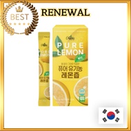[Chunho N Care] Pure Lemon Ginger Extracts 20ml x 15 Sticks│Korean Fruit Juice Sticks