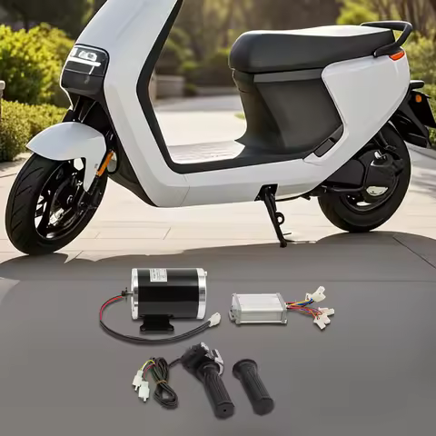 48V 1000W Brushed DC Motor 3000RPM 4.5N.M with Controller for Electric Scooter Bike