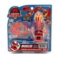 HYDRONE Red-Turning Mecard Transforming Robot Car Toys
