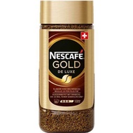 Nescafe Gold Deluxe Instant Coffee (Switzerland Imported) เนสกาแฟ โกลด์ เดอลุกซ์ กาแฟสำเร็จรูป 200g.