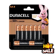 ถ่าน Duracell alkaline AA แพค8ก้อน 1.5V ของแท้บริษัท #ถ่านชาร์จ 18650  #ถ่านชาร์จ usb #ถ่านชาร์จ 3 7