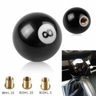 Black 8 Ball Shift Knob Creative Billiard Ball Gear Car Shift Accessories Manual Handle V0g3
