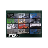 Mini GT Extreme Rare Series Part 2 #305-Pagani Zonda F #363-SVJ Roadster #706-Porsche GT3RS #511-Hur