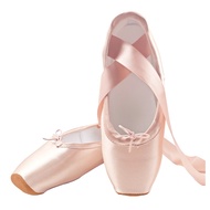 hot【DT】 SwanDancer Pointe With Women's Pink Ballet Shoes Dancing Toe