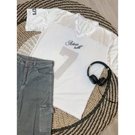 Warehouse sale acchiefs jersey no. 7 unisex cool material sports t-shirt casual oversize t-shirt