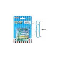 Joyko C-5CS Jumbo Paper Clip Set - Large Colorful Paper Clips