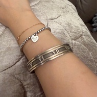 蒂芙尼純銀 頸鏈 項鏈 羅馬數字 粗 Tiffany & Co. Tiffany & Co. sterling silver純銀項鍊 925 手環 bracelet