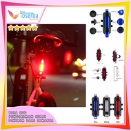 L6 - R94 LED Lampu Sepeda Belakang USB Charge LED USB251 Viral Untuk Peringatan Pencahayaan Cahaya