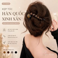 Twisted Hair Bun Clips in Many Models Korean Hair Clips, No Head, Lightweight, Easy to Style for Wom