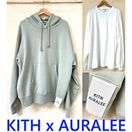 Blackkith x AURALEE Top Cotton Plain Short T/Thin Long T (The Store Also Has Hooded T/Hooded T)