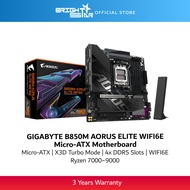 GIGABYTE B850M AORUS ELITE WIFI6E Micro-ATX Motherboard