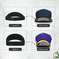 Visor Bender for Hats Brim Bending Tool Easy Snap-on Hat Brim Shaper Tool with 9 Curve Options Tool 