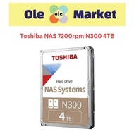 Toshiba NAS 7200rpm N300 4TB