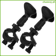 2 Sets Microphone Clip Microphone Holder Clip Mic Holder Rotation Microphone Clamp
