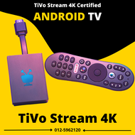 TIVO Stream 4K -𝟏 𝐘𝐄𝐀𝐑 𝐖𝐀𝐑𝐑𝐀𝐍𝐓𝐘- Certified Android TV with Dolby Vision, HDR, Dolby Atmos Sound, streaming device