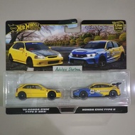 HOTWHEELS Hot wheels hot wheels premium Contents 2 '99 honda civic type r Ek9 (ek9) car culture meta