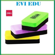 Set of 3 magnetic whiteboard cleaners Deli 7840 / White Board Eraser Deli E7840
