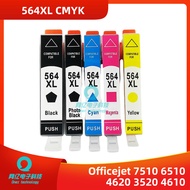 564XL 564 XL 4 Pack Compatible ink Cartridge Officejet 4610 4620 4622 3070