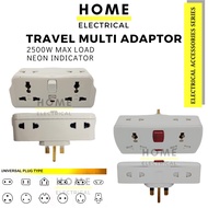 Lemax Multi Adapter 2Way Adapter 2 Gang 2Way 2Gang Wall Outlet Socket