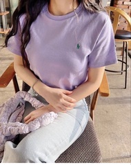 [香港Polo官網賣緊圓領T恤 $690](第3幅圖是Polo正品認證) 💯 正品 (現貨) Polo Ralph Lauren 圓領T恤 (Color: Purple 粉紫色) BOY大童XL碼: 