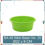 BEZTON Lion Star Basic Home BA-50 Nikki Basin No. 20 Water Basins 2 Lt 1 LionStar Quality Plastic Du