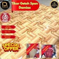 Tikar Getah Span IKEAS DECO (Size 1 Meter X 1.83 Meter Tebal 1mm) Span Rubber Mat New Design Floor Mats Design Modern