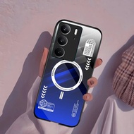(U57) Softcase Glass Cool Shiny Glass Realme C75 & Realme C71 Latest - Glossy Anti-Scratch Casing Ce