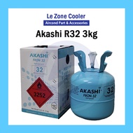 Akashi R32 Aircond Gas 3kg Home Aircond Rumah Aircond Top up Refill