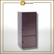 BRAX 3 Tier Rack Book Rack Bookshelf Bookcase File Cabinet Office Cabinet Locker Almari Buku Rak Buku Wardrobe Clothes