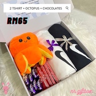PREORDER 5-7 DAYS ‼️ Set tshirt + octopus + chocolate | set for boy | surprise giftbox