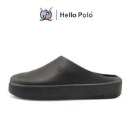 New arrivals Hello Polo รองเท้าแตะแฟชั่น รองเท้าพื้นนิ่ม สำหรับผู้ชายและผู้หญิง พื้นหนา เหมาะทุกฤดู 