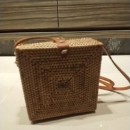 beg rotan bali/rattan bag