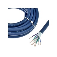 Conext Link MSC918-2020 20ft 9 Conductor Blue Speed Wire Primary Wire Speaker Cable 18 AWG Gauge GA 100% OFC Copper Trailer