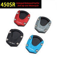 CNC Aluminum Enlarged Side Stand Pad for CFMOTO 450SR / 450SR-S cf450sr 450sr 450sr-s
