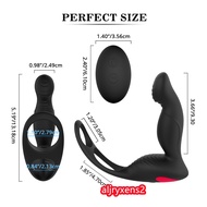 Wireless male vibrator fun products remote control anal plug backyard toy prostate sex orgasm massager