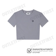 TEAM WANG รุ่น TWD X CHUNG ASIA BODYCON SHORT-SLEEVED T-SHIRT CODE: TW-SK24A002 GY เสื้อยืดคอกลม เสื