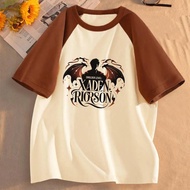 Female Grunge Anime Streetwear Tee - Punk Hip Hop 80s Design