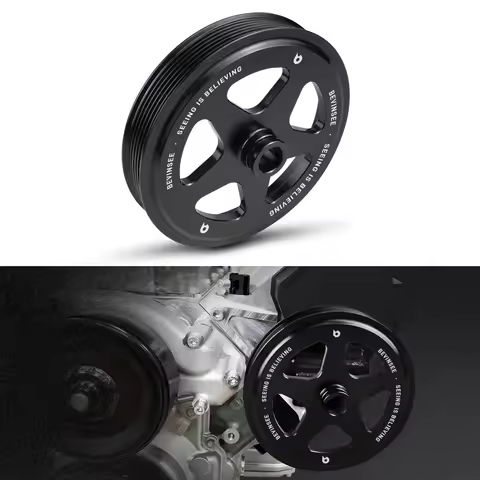 For LS1 Power Steering Pump Pulley, for Camaro for Firebird 98-02 V8 LS1 Engine, Replace for 1255988