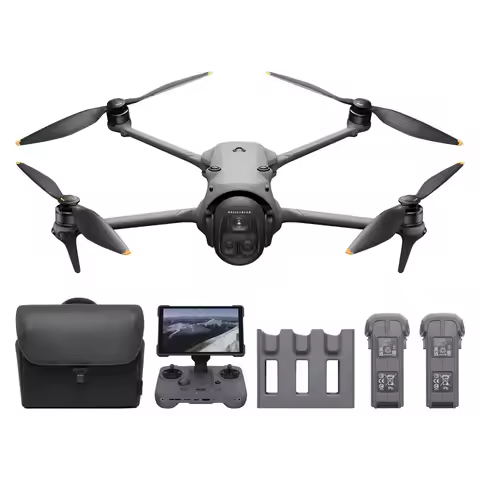 DJI Mavic 4 Pro Creator Combo w/ RC Pro 2, Tri-Camera 100MP 4/3 CMOS Hasselblad, 51min Flight, 3 Bat
