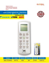 AIRCOND REMOTE CONTROL UNIVERSAL FOR DAIKIN,YORK,ACSON