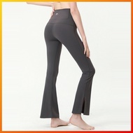 Lululemon 's new yoga pants with flared side pantsfashion sportsSG86025