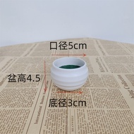 Large round Plastic Flower Pot with Foam Flower Mud Balcony Artificial Flower Vase Two-Purpose Flowe