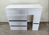 伸縮梳妝檯  100-150*40*80cm #2401001
