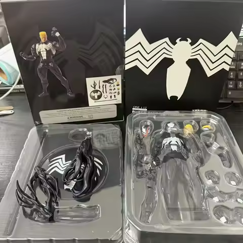 In-Stock Hot Ultimate Luxury Mess Toys Venom Lethal Spider-Man Action Figures 6 Inch High Quality Ko