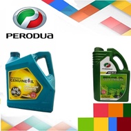 PERODUA  SAE 0W20 FULLY SYNTHETIC (4 liter) Engine oil Myvi Axia Bezza