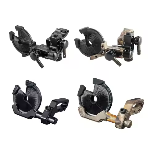 TP830/TP831 Archery Micro Adjustable Brush Hostage Arrow Rest For Compound/Recurve Bow Outdoor Sport