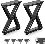 28 Inch Table Legs, Metal Table Frame, Black Table Leg, Robust Table Runners for Coffee Table, Dinin